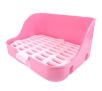 Balacoo Large Capacity Pet Litter Tray for Hamsters and Puppies with Detachable Grids, Plastic Material, Beautiful Colour and Good Design, for Parks and Gardens to Help Develop Toilet