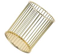 Balacoo Large Capacity Rabbit Feeder Rack for Cage, Stable Iron Hay Feeder with Golden Finish, Suitable for Rabbits and Small Animals Indoor Feeding