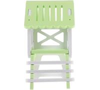 Balacoo Light Green Hamster Hideout House Made of Sturdy Pvc for Dwarf Bunny and Hamster, Biting-resistant and Versatile Small Animal Nest for Hiding and Resting
