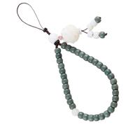 Balacoo Lightweight Beaded Phone Chain Made from Bodhi Roots Easy to Install Mobile Phone Lanyard and Keychain Creative Strap