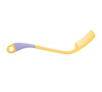 Balacoo Lightweight Curved Handle Hair Comb with Secure Grip and Wide Tooth Design for Home and Office Use, for Individuals with Limited Mobility and Disabled People