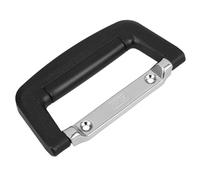Balacoo Lightweight Multi-Use Suitcase Handle Replacement ABS and Iron Carry Handle Black Contemporary Style for Travel and Cosmetic Cases