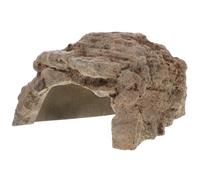 Balacoo Lightweight Resin Reptile Hide Cave with Lifelike Decorations Creative Design Stone Hideout for Reptiles in Terrarium Habitat Hide Habitat and Box Adornment
