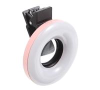 Balacoo Macro Lens Fill Light with Rechargeable Clip for Phone Portable Cell Phone Ring Light for Makeup Jewelry Nail Art Photography Video Recording and Live Streaming