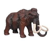 Balacoo Mammoth Figurines Toy Plastic Mammoth Toy Wildlife Elephant Figure Ancient Elephant Model Kids Learning Toy
