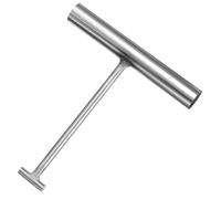 Balacoo Manhole Keys, T Shape Manhole Cover Lifter Hook Metal Lid Pull Hook Drain Grate Lifting Tool with Comfortable Grip for Outdoor