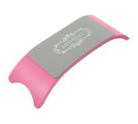 Balacoo Manicure Hand Pillow Professional Nail Arm Rest Cushion in Pink Abs Material, Steady Hands and Protect Counter from Filing Dust, for Personal Home Use and Nail Art Beauty