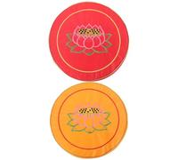 Balacoo Meditation Cushions Compact and Not Easy to Break Comfortable Seating Mats round 2pcs Made of Sturdy Cloth for Office and Temples for Yoga and Buddhist Prayer