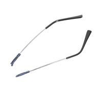 Balacoo Metal Eyeglass Replacement Arm, Universal Glasses Replacement Temple, Blue, 3mm Connecting Part, 1-1.1mm Hole, for Glasses and Sunglasses