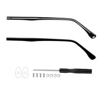 Balacoo Metal Eyeglasses Replacement Temples Durable Glasses Legs Repair Arms with Super Toughness and Wear Resistance Easy to Install Eyeglass Parts for Frame Fixing