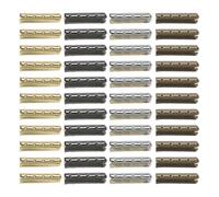 Balacoo Metal Shoelace Tips Smooth and Safe to Use Copper Shoelace Ends 100pcs for Repairing Frayed Shoe Laces Suitable for Shoes, Boots and Sneakers