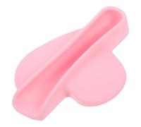 Balacoo Mobile Lipstick Holder Phone Stand on The Go and Home Use, Silicone Heart-shaped Mobile Accessories with Versatile Usage, Portable Design, and Cute Fashionable Pink Style