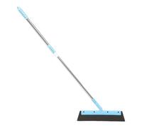 Balacoo Multi-function, Floor Handle and with Squeegee Telescopic for Cleaning Wear-resistant Pp, Rubber and Stainless Steel Wiping Tool Glass Door Bathroom Balcony for Shower Wet
