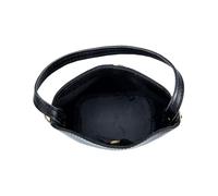 Balacoo Multi-functional Car Key Storage Bag and Change Purse in Genuine Leather, Protecting Cards and Earphones with Chic Black Design, for Travel and Everyday Use