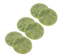 Balacoo Natural Ore Eyelash Extension Glue Pads and Preventing Rapid Drying Round 6pcs Holding Eyelash Extensions Securely Random Color for Professional and Personal Use