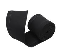 Balacoo Neoprene Cable Sleeve with Large Capacity Storage 1m Hook and Loop 2 Rolls Cable Management Sleeve Black, Cuttable for Data Lines and Wire Protection from Pets