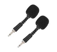 Balacoo Noise Cancelling Microphone 2pcs Plastic and Copper Material with Dancing, Professional Shielded Wire Portable Wired Mic for Home Singing for Laptop and PC Recording