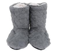 Balacoo Non-Slip Floor Boots Thickened Fleece-Lined Indoor Warm High Tube Boots for Women Autumn Winter Home Use