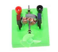 Balacoo Open Dc Motor Model for Physics Learning Experiment Student Friendly Science Circuit Kit for Classroom Teaching Interactive Electrical Motor Science Lab Tool