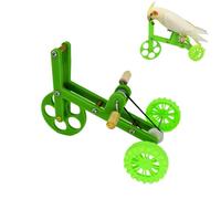 balacoo Parakeet Toys Parrot Parrot Intelligence Toys Training Toys Bird Cage Play Bilke Toy for Parakeet Macaws African Greys Parrot Play Toy Conures Parrot Bike Toy Bird Playground