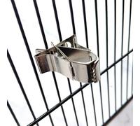 Balacoo Parrot Fruit Clips 5-Pack Durable Cage Food Holder Accessories for Small Birds and Pets Feeding Convenience