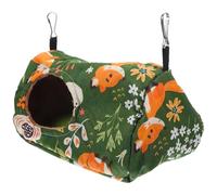 Balacoo Parrot Sense Hammock Hanging Cotton Nest Semi-closed Bird Cage Bed Provide of Security and Play Sleeping and Plaything for Birds and Parrots