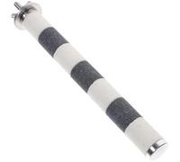 Balacoo Parrot Standing Stick Bird Cage Perch for Macaw and Parrot with Emery Surface and Stainless Steel Material, Easy to Install and Helps Develop Balance Skills, Bite-resistant Nail