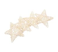 Balacoo Pentagram Educational Teeth Cleaning Made of Synthetic Material 4pcs Sturdy Pet Chew for Small Animals and Bunny Playtime Rattan Chew for Hamster and