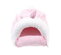 Balacoo Pet Bed for Small Dogs and Hamsters, Warm Crystal Wool Nest Hook and Buckle, Lightweight Hand-washed Design, for Cage Use in Winter
