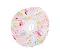 Balacoo Pet Cat Recovery Collar Flamingo Pattern Soft Cotton Pet Cone Collar for After Surgery Small Dog Cat Size M