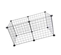 Balacoo Pet Detachable House Dog Door Enclosure with Iron Mesh and Plastic Frame Easy to Install Indoor Pet Fence Providing Safe Enclosure on Stairs or Way