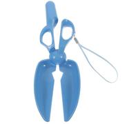 Balacoo Pet Poop Scooper Scissors Shape with One-hand Operation and Strong Clamping Control, Lightweight Plastic Pooper Scooper for Dogs and Pets, for Home and Outdoor Use