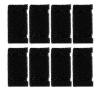 Balacoo Pet Water Fountain Filter Replacement Sponge to Water Taste 8pcs Black Sponge Material and Reduce Kidney Issues Risk for Home and Pet Store Use