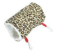 Balacoo Plush Cylinder Tunnel Hammock Designed to Create a Comfortable Corner Environment for Small Pets Soft Resting Hideout like Guinea Pigs and Chinchillas on Sofa or Floor