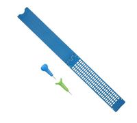 Balacoo Portable Braille Stylus Kit with Lines and Cell Writing Board for Blind and Visually Impaired Blue Learning Tool Accessory for Braille Education and Writing Practice