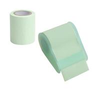Balacoo Portable Memo Sticker Note Roll Set Easy to Carry and Store with Light Green Plastic and Paper Material for Office Use and Marking the Focus
