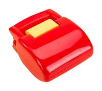 Balacoo Portable Pet Pooper Scooper with Short Red Abs Handle and Jagged Small Scoop for Outdoor and Indoor Use, Easy to Clean Pet Shovel Cleaning Tool with Plastic Bag
