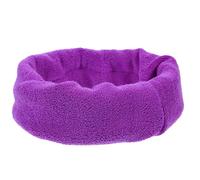 Balacoo Portable Purple Pet Earmuff for Dogs, Noise Reduction and Ear Neck Protection, Soft Lint Material, Elastic and Washable, for Winter and Riding a Car