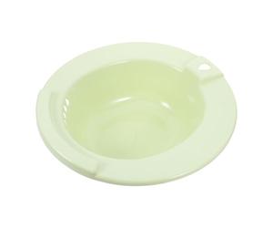 Balacoo Portable Sitz Bath for Toilet Seat with Deep Basin and Wide Fit, for Postpartum Care and Elderly Use, Comfortable Home Bathroom Aid in Nordic Green