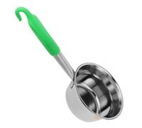 Balacoo Portable Stainless Steel Camping Ladle with Hook Handle Water Scoop for Hiking and Outdoor Use Easy to Hang and Store Kitchen and Garden Scoop Tool Random Color