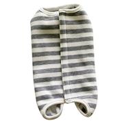 Balacoo Pure Cotton Dog Surgery Suit with Four Legs and Snap Buttons, Convenient to Put and Take, Pet Clothes for Dogs after Surgery