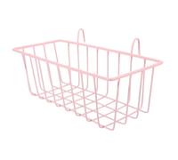 Balacoo Rabbit Hay Feeder Metal Rack Hanging with Convenient Daily Use Design for Small Pets and Guinea Pig, Pink, 23.5Cm × 10Cm