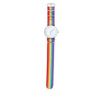 Balacoo Rainbow Designed Watch Fashion Quartz Watch Delicate Wrist Decoration for Men and Women (Goldr), As Shown, 4*23,5 cm, Strap.