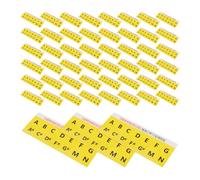 Balacoo Removable Harmonica Key Labels 60 Sheets Note Stickers for 12 Tone Polyphonic Harmonicas with Sturdy Adhesive, for Music Theory and Scale Practice