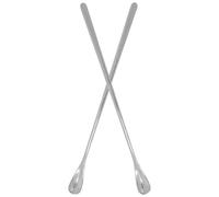 Balacoo Reptile Feeding Spoon 2pcs Set for Lizard and Small Animals with Sturdy Plastic Material and Ergonomic Handle for Precise Pet Feeding Tasks