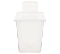 Balacoo Reptile Pet Breeding Box Insect Terrarium Practical Feed Bin Lizard Tank Vertical Design Lid for Reptile Feeding and Insect Care