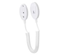 Balacoo Retractable Remote Control Tether with Self Adhesive Hook Lost Security Cable for Dvd Tv Microphones Easy Installation Remote Holder