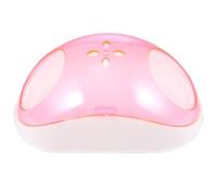Balacoo Sand Bath House Random Color Chinchilla Hamster Sand Bathroom with Scoop Not Easy Rollover Half Entrance Design for Home Outdoor Travel Carry Small Pets