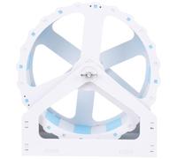 Balacoo Silent Exercise for Wheel Stable with Design Hamster Base Pet and Low Noise Pvc Increasing Activity Cage Use for Hamsters and Chinchillas