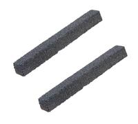 Balacoo Silicon Carbide Dressing Stick to Keep Corundum Grinding Wheels Flat 2pcs for Grinding Wheel Dressing and Truing, Black Bench Stone Dresser Tool for Industrial Use